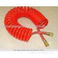 red PU air brake hose
